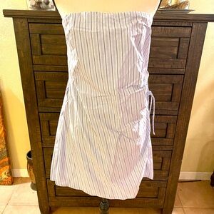 Universal Thread Striped Strapless Dress